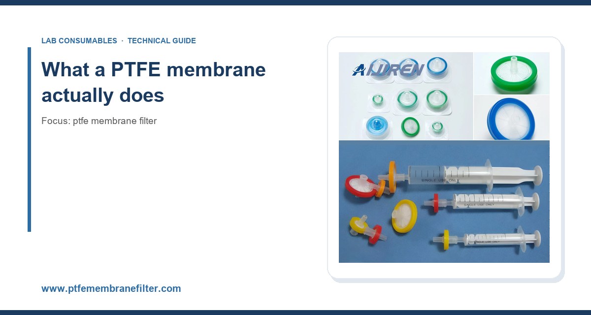 What a PTFE membrane actually does